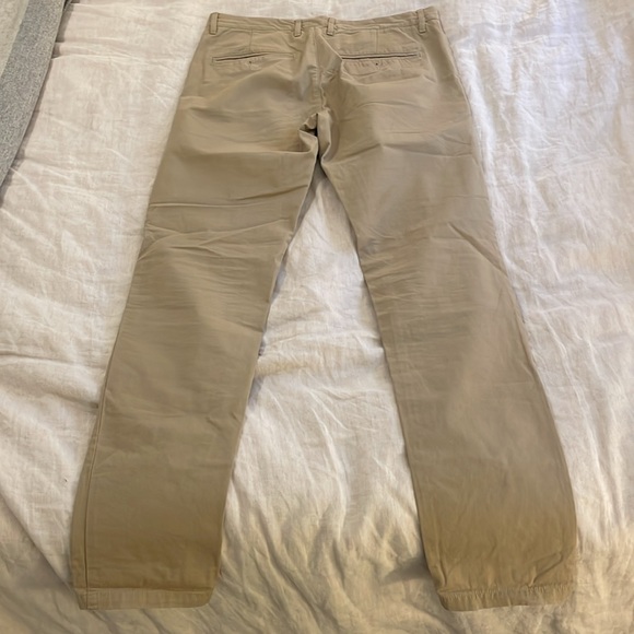 H&M slim khakis sz 30 - Picture 2 of 2